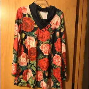 Floral tunic